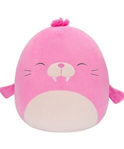 Squishmallows Pepper das rosa Walross 50 cm SQCR04223 Offizielles Kuscheltier