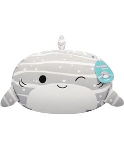 Squishmallows Stackables Sachie der Hai 30 cm SQCR06550 Offizielles Kuscheltier