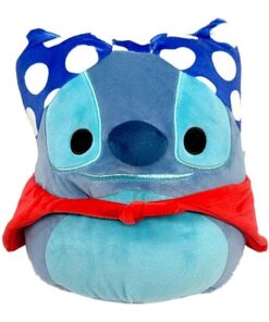 Squishmallows Stitch als Superheld 20 cm SQDI00070 Offizielles Kuscheltier
