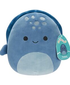 Squishmallows Truman die Blaue Lederschildkröte 19 cm SQCR04118 Offizielles Kuscheltier