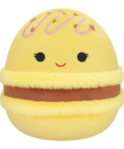 Squishmallows Visconti die Zitrone & Schokolade Macaron 19 cm ‎SQCR04092 Offizielles Kuscheltier