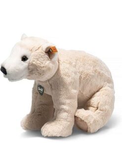 Steiff 062575 Teddies for Tomorrow Siro Eisbär 30cm, Creme sitzend