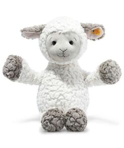 Steiff 067099 Lita Lamm - 45 cm - Kuscheltier - Weiss,braun,grau