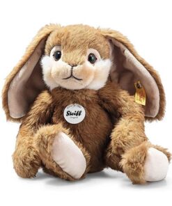 Steiff 067471 Bommel Schlenker-Hase - 28 cm - Kuscheltier - braun