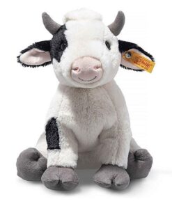 Steiff 067853 Soft Cuddly Friends Cobb Kuh, Cloud Dancer, 24cm