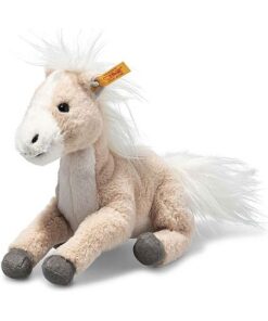 Steiff 074349 Soft Cuddly Friends Gola Schlenker-Pferd, beige, 18cm