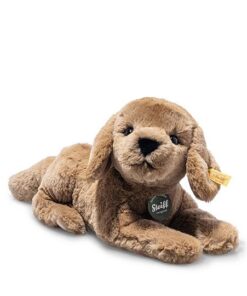 Steiff 076886 Lenny Labrador - 23 cm - Kuscheltier - braun liegend