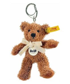 Steiff 111570 - Schluesselanhänger James Teddybär 12 cm, braun