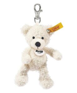 Steiff 111785 Teddyb.Lotte12 Weiss Schlüsselanhänger