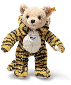 Steiff 113161 Hoodie-Teddybär Tiger, PLÜSCH Multicolor, 27cm