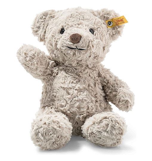 Steiff 113420 Soft Cuddly Friends Honey Teddybär, grau, 28 cm