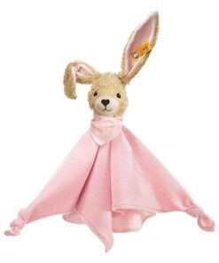 Steiff 237546 Hoppel Schmusetuch 28 rosa Hase