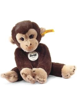 Steiff 280122 25 braun Monkey Kleiner Freund AFFE Koko, Dunkelbraun, 25 cm