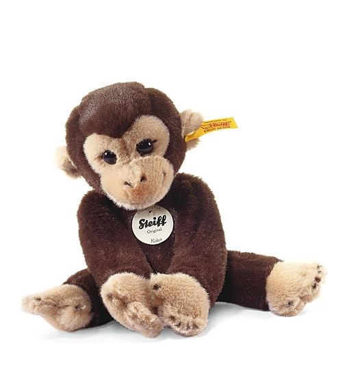 Steiff 280122 25 braun Monkey Kleiner Freund AFFE Koko, Dunkelbraun, 25 cm