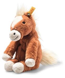 Steiff 75865 Soft Cuddly Friends Gola Schlenker-Pferd-27 cm-rotbraun 075865