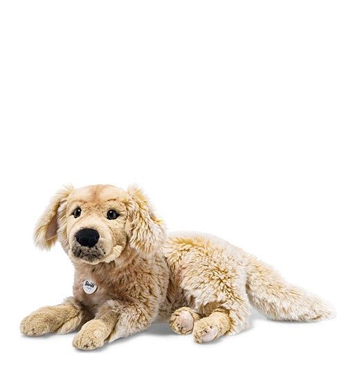 Steiff Andor Golden Retriever liegend 45 cm, Stofftier Hund hellbraun 076947