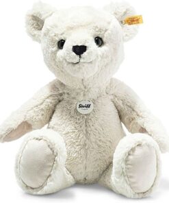 Steiff Heavenly Hugs Benno Teddybär-42 cm-Kuscheltier für Kinder – kuschelig & weich-waschbar – Creme 113727