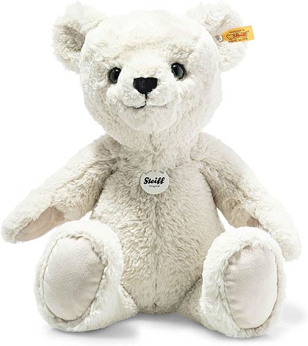Steiff Heavenly Hugs Benno Teddybär-42 cm-Kuscheltier für Kinder – kuschelig & weich-waschbar – Creme 113727