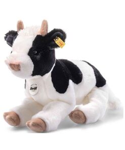 Steiff Kuscheltier Kalb Luise, Süßes Stofftier, Jungen, Mädchen & Babys ab 0 Monaten, Plüschtier 32 cm, Weiß