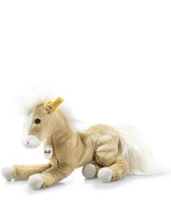Steiff Kuscheltier Pferd Schlenker-Pony Dusty, 26 cm, Beige, 122149