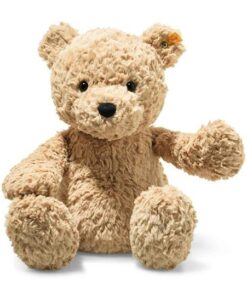 Steiff Kuscheltier Teddy Jimmy, 113512, Süßes Stofftier, Jungen, Mädchen & Babys ab 0 Monaten, Soft Cuddly Friends, Plüschtier 40 cm, Hellbraun,