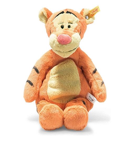 Steiff Kuscheltier Tigger aus Winnie Puuh, Soft Cuddly Friends Disney Orig., Tiger 30 cm, 024535
