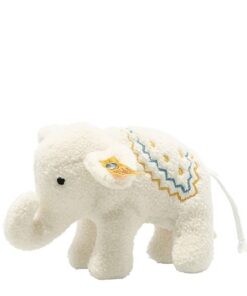 Steiff Rassel Elefäntle,10 cm, Weiß, 241147