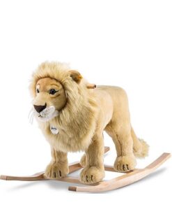 Steiff Schaukeltier Löwe Leo, 70 cm, Beige, 048982
