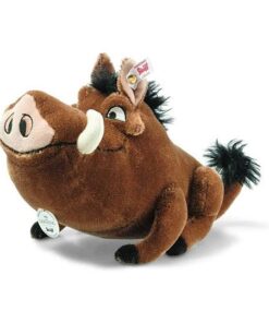 Steiff Warzenschwein Pumbaa 355516 aus feinstem Mohair 23 cm limitiert auf 1994 Stück Sammler rotbraun