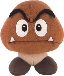 Super Mario Goomba Plüsch Figur 13 cm Offizielles Kuscheltier