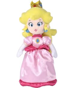 Super Mario Plüsch Figur Prinzessin Peach 27 cm Offizielles Kuscheltier