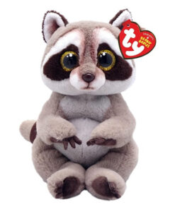 TY Beanie Bellie Waschbär Peteygrau 15 cm ‎41284