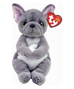 TY Beanie Bellies Bulldogge Wilfred grau, weiß 15 cm