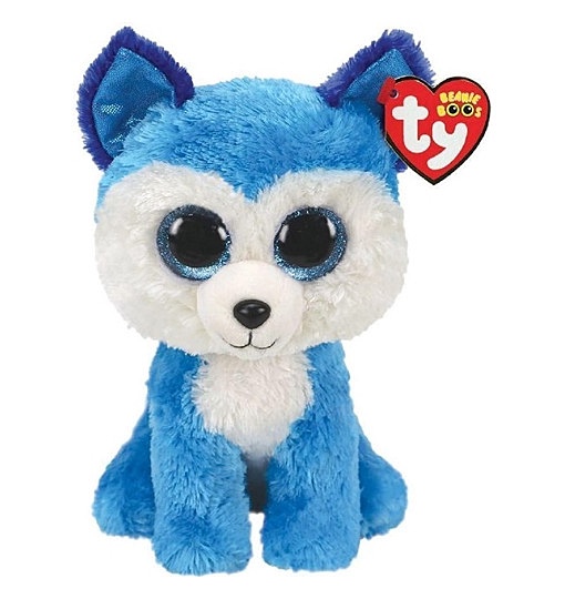 TY Beanie Boos Hund Prince Husky blau/weiß 24 cm 36474