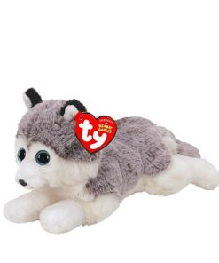 TY UK LTD Beanie Babies Baltic Husky Hund mehrfarbig 15 cm 50043