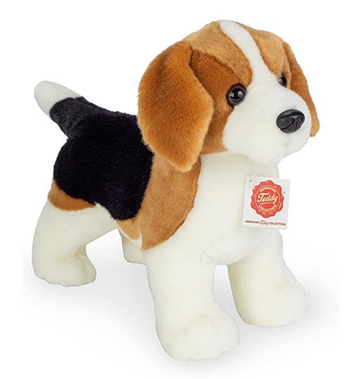 Teddy Hermann 91954 Hund Beagle stehend 26 cm