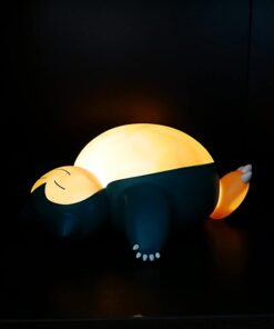 Teknofun Pokémon Relaxo 25 cm LED Lampe, 3 Jahre to 99 Jahre, Kunststoff, grün