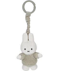 Tiamo Aufziehtier Miffy Hase Spielzeug für Babyschale/Kinderwagen Fluffy grün