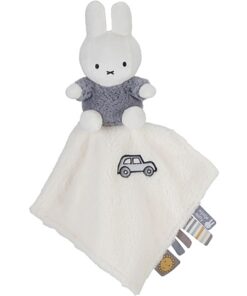 Tiamo Miffy Hase Schmusetuch/Kuscheltuch Fluffy blau