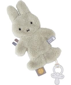 Tiamo Miffy Hase Schnullertuch Fluffy grün