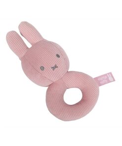 Tiamo Rassel Greifling Miffy Hase Cord rosa