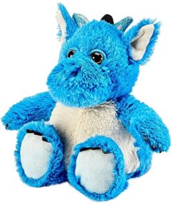Warmies® Wärmekissen Kuscheltier Blauer Drache 22 cm