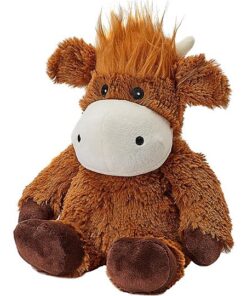 Warmies® Wärmekissen Kuscheltier Hochlandrind 23 cm