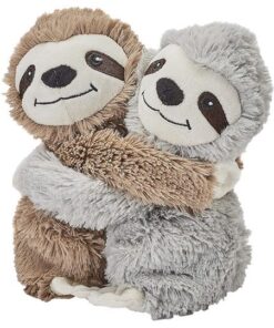 Warmies® Wärmekissen Kuscheltier Hugs Faultiere 20 cm 2er Set