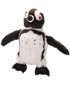 Wild Republic Cuddlekins Schwarzer Fußpinguin, Stofftier, Baby-Geschenk für Mädchen und Jungen, Kinder Plüschtier, Kuscheltier Für Babys, Spielzeug aus Recyclingmaterial, 30 cm
