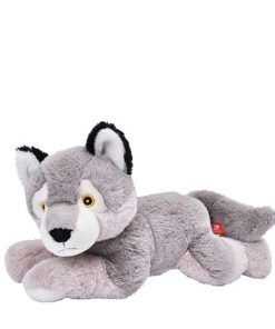 Wild Republic Ecokins Wolf, Stofftier 30 cm