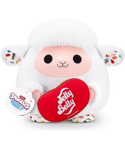 Zuru Snackles Kuscheltier Barbra das Lamm mit einem Jelly Belly 20 cm