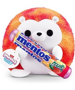 Zuru Snackles Kuscheltier Igel Heidi mit Mentos Kaubonbons 40 cm