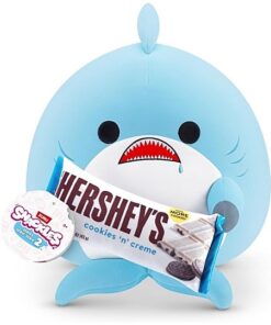 Zuru Snackles Kuscheltier Seth der Hai mit Hershey Cookie n Cream 20 cm