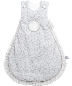 roba Miffy Babyschlafsack Air PLUS + Strampelsack mit Ärmeln 56/62 cm